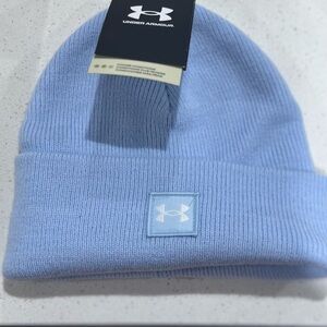 Under Armour Light Blue Knit Beanie